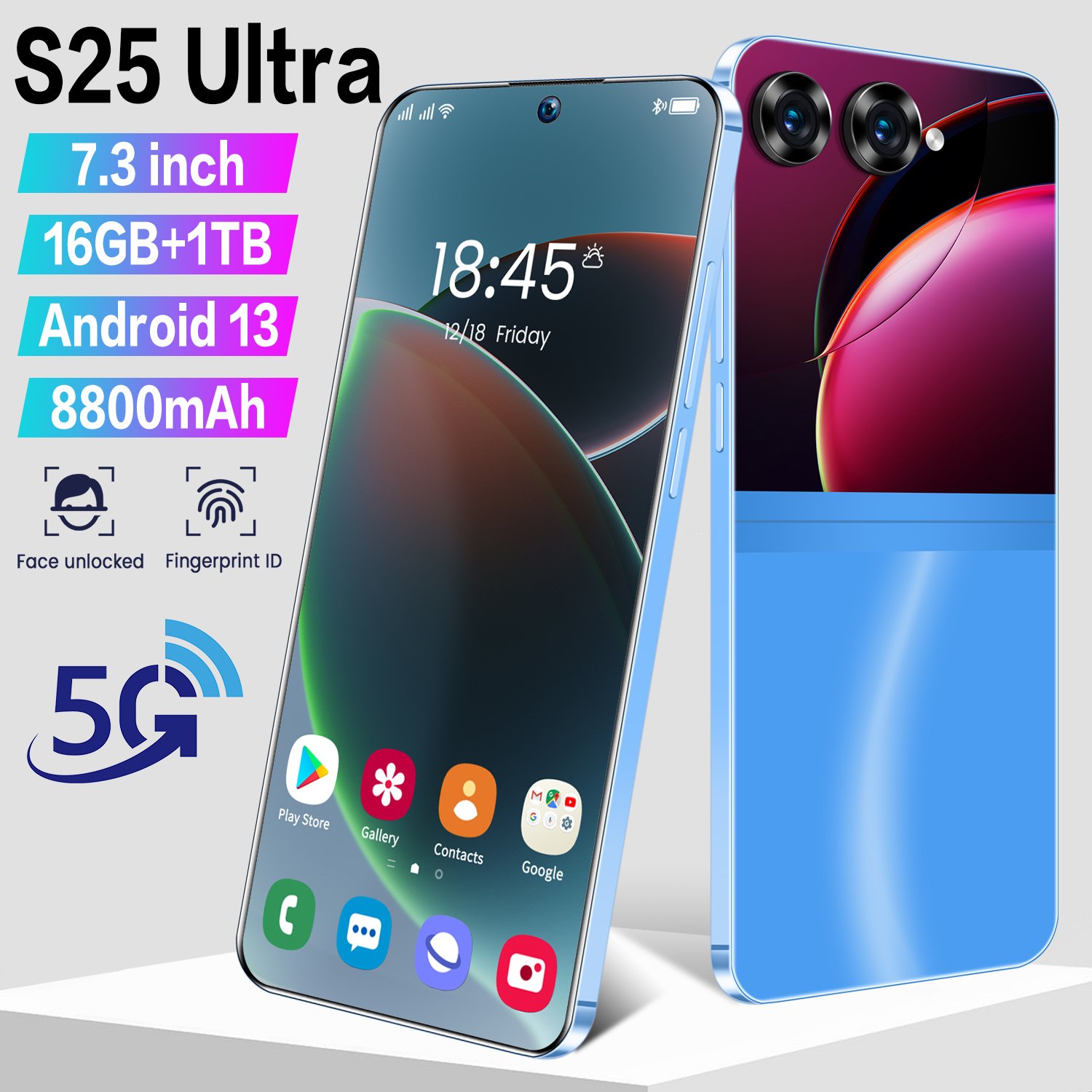 TopSelling S25 Ultra 3G 4G Smartphone with Large 6 79inch Incell Display Ultimate User Experience